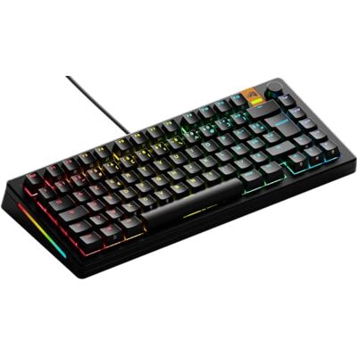 GLORIOUS Gaming GMMK 3: responsief toetsenbord, Hall-effect, 8K polling-snelheid, MX/magnetische Hot Swap, toetsenbord 75%, modulaire afdichtingen, Double Shot PBT-doppen, Frans AZERTY zwart USB-C bedraad GLORIOUS Gaming GMMK 3: responsief toetsenbord, Hall-effect, 8K polling-snelheid, MX/magnetische Hot Swap, toetsenbord 75%, modulaire afdichtingen, Double Shot PBT-doppen, Frans AZERTY zwart USB-C bedraad