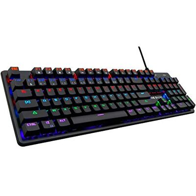 THE G-LAB Keyz Carbon V3 mechanisch gamingtoetsenbord met blauwe schakelaar THE G-LAB Keyz Carbon V3 mechanisch gamingtoetsenbord met blauwe schakelaar