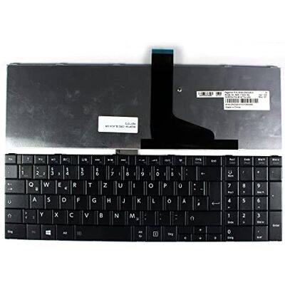 Power4Laptops Keyboards4Laptops Duits, Windows 8, vervangend toetsenbord, compatibel met Toshiba Satellite C850D-10T Power4Laptops Keyboards4Laptops Duits, Windows 8, vervangend toetsenbord, compatibel met Toshiba Satellite C850D-10T