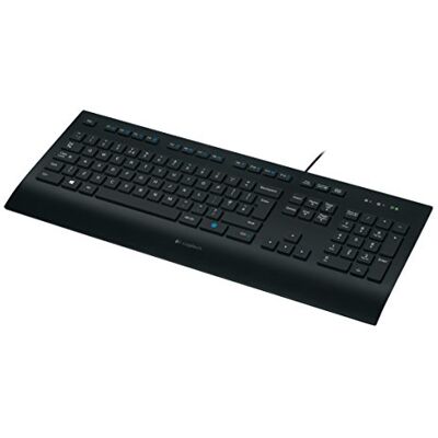 Logitech K280e Pro bedraad business toetsenbord QWERTZ Duits zwart Logitech K280e Pro bedraad business toetsenbord QWERTZ Duits zwart