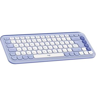 Logitech POP Icon Keys draadloos Bluetooth-toetsenbord, comfortabel typen, programmeerbare toetsen, Easy-Switch tussen maximaal 3 apparaten, voor laptop, tablet, pc, paars, QWERTY Logitech POP Icon Keys draadloos Bluetooth-toetsenbord, comfortabel typen, programmeerbare toetsen, Easy-Switch tussen maximaal 3 apparaten, voor laptop, tablet, pc, paars, QWERTY