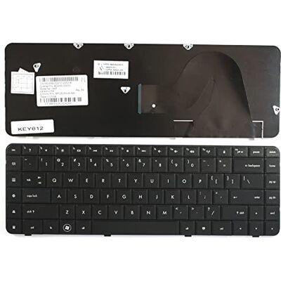 Keyboards4Laptops US-toetsenbord voor laptop (PC) vervangend toetsenbord, compatibel met HP G62-a43EE Keyboards4Laptops US-toetsenbord voor laptop (PC) vervangend toetsenbord, compatibel met HP G62-a43EE