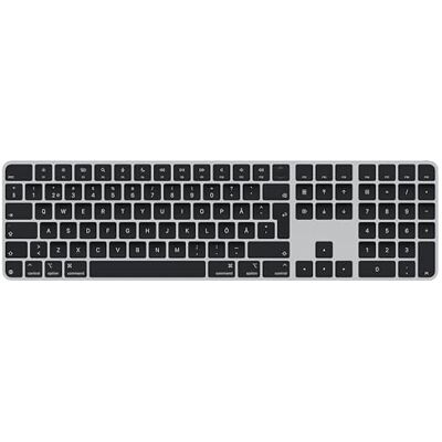 Apple Magic-toetsenbord met aanraak-ID en numeriek toetsenblok voor Macs met Chip, Zweeds Zwarte toetsen Apple Magic-toetsenbord met aanraak-ID en numeriek toetsenblok voor Macs met Chip, Zweeds Zwarte toetsen