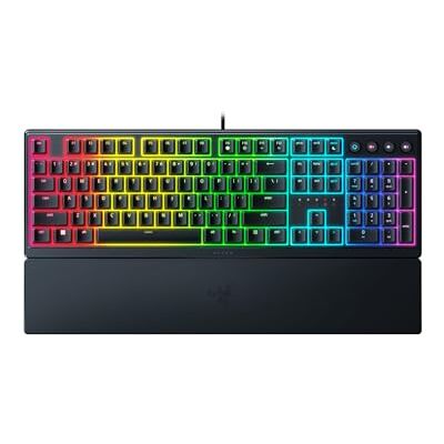Razer Ornata V3 mechanisch gamingtoetsenbord (magnetische polssteun, 10 zones Chroma RGB), Italiaans toetsenbord, zwart Razer Ornata V3 mechanisch gamingtoetsenbord (magnetische polssteun, 10 zones Chroma RGB), Italiaans toetsenbord, zwart