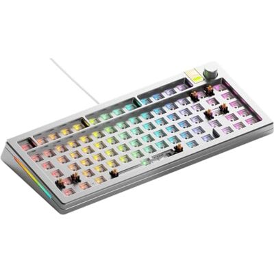 GLORIOUS Gaming GMMK 3 PRO HE Barebones: responsief toetsenbord, Hall-effect, 8K polling, aluminium behuizing en modulaire afdichtingen, ondersteunt mechanische en magnetische MX-schakelaars, TKL 75%, GLORIOUS Gaming GMMK 3 PRO HE Barebones: responsief toetsenbord, Hall-effect, 8K polling, aluminium behuizing en modulaire afdichtingen, ondersteunt mechanische en magnetische MX-schakelaars, TKL 75%,