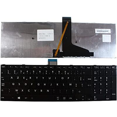 Power4Laptops Keyboards4Laptops Toshiba Satellite C70-B-305 Notebook Toetsenbord Windows 8 met zwart frame glanzende achtergrondverlichting Power4Laptops Keyboards4Laptops Toshiba Satellite C70-B-305 Notebook Toetsenbord Windows 8 met zwart frame glanzende achtergrondverlichting