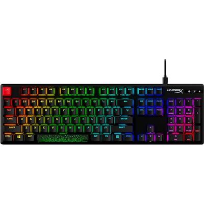 HyperX Alloy Origins PBT mechanisch gaming toetsenbord PBT toetsen, RGB toetsen, mechanische schakelaars, compacte schakelaars, draagbaar, robuuste aluminium behuizing, verstelbare poten, HyperX Alloy Origins PBT mechanisch gaming toetsenbord PBT toetsen, RGB toetsen, mechanische schakelaars, compacte schakelaars, draagbaar, robuuste aluminium behuizing, verstelbare poten,