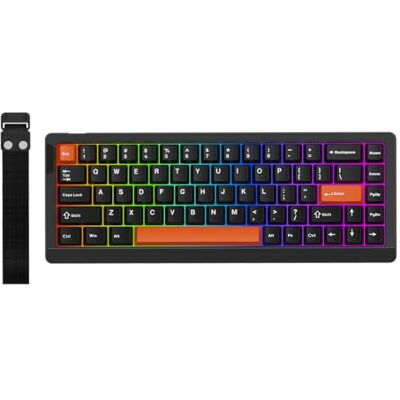 EPOMAKER HE68 Lite Bedraad gaming toetsenbord met Hall-effect, 8.000 Hz enquête en 128 kHz scannen, instelbare activering, 0,125 ms latentie, akoestische demping, snap-key, A-RGB (zwart EPOMAKER HE68 Lite Bedraad gaming toetsenbord met Hall-effect, 8.000 Hz enquête en 128 kHz scannen, instelbare activering, 0,125 ms latentie, akoestische demping, snap-key, A-RGB (zwart