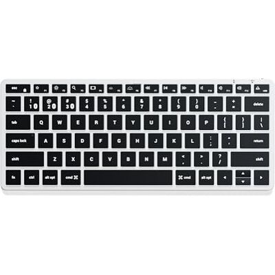 SATECHI Slim X1 Bluetooth-toetsenbord, verlichte toetsen en synchronisatie voor meerdere apparaten, voor MacBook Pro/Air M2/M1, iPad Pro/Air M2/M1, Mac Mini M2, iMac M1 (zilver) SATECHI Slim X1 Bluetooth-toetsenbord, verlichte toetsen en synchronisatie voor meerdere apparaten, voor MacBook Pro/Air M2/M1, iPad Pro/Air M2/M1, Mac Mini M2, iMac M1 (zilver)