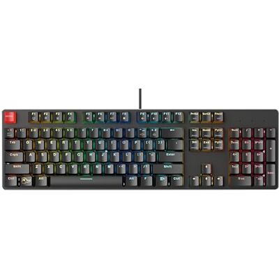 GLORIOUS Gaming GMMK Full Size (100%), mechanisch gamingtoetsenbord, Gateron Brown schakelaars (touch), doubleshot-doppen, hot-swappable en aanpasbaar, Amerikaanse QWERTY-lay-out, zwart GLORIOUS Gaming GMMK Full Size (100%), mechanisch gamingtoetsenbord, Gateron Brown schakelaars (touch), doubleshot-doppen, hot-swappable en aanpasbaar, Amerikaanse QWERTY-lay-out, zwart