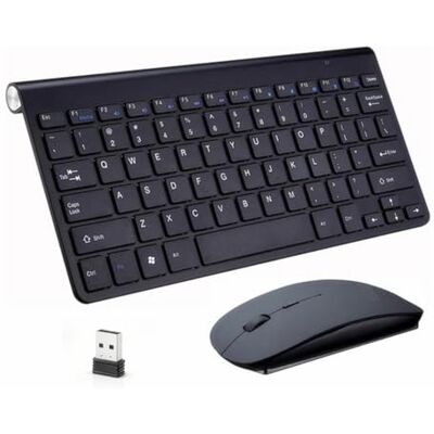 VEROHY Draadloos toetsenbord en muis set voor Windows 2.4GHz stabiele verbinding Ultra slim ergonomisch stil ontwerp met 12 multimedia sneltoetsen Voor PC laptop desktop Mac,noir VEROHY Draadloos toetsenbord en muis set voor Windows 2.4GHz stabiele verbinding Ultra slim ergonomisch stil ontwerp met 12 multimedia sneltoetsen Voor PC laptop desktop Mac,noir