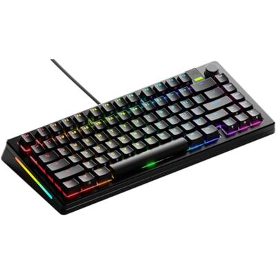 GLORIOUS Gaming GMMK 3 PRO: gepersonaliseerd mechanisch toetsenbord, TKL 75%, aluminium behuizing en modulaire afdichtingen, MX schakelaars (hot swap), geluidsabsorberend schuim, Custom doppen, Amerikaans QWERTY zwart GLORIOUS Gaming GMMK 3 PRO: gepersonaliseerd mechanisch toetsenbord, TKL 75%, aluminium behuizing en modulaire afdichtingen, MX schakelaars (hot swap), geluidsabsorberend schuim, Custom doppen, Amerikaans QWERTY zwart