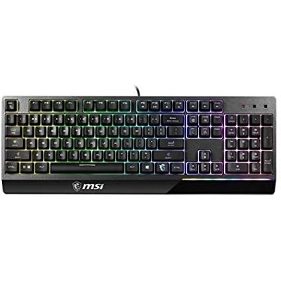 MSI Vigor GK 30 ES gaming toetsenbord zwart MSI Vigor GK 30 ES gaming toetsenbord zwart