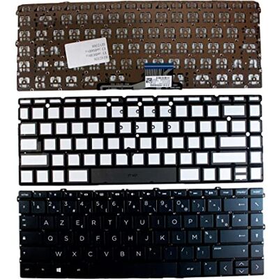Power4Laptops Frans toetsenbord met achtergrondverlichting voor HP Spectre 13-aw0008ne Power4Laptops Frans toetsenbord met achtergrondverlichting voor HP Spectre 13-aw0008ne