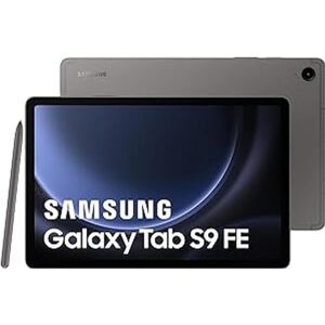 Samsung Galaxy Tab S9 FE Tablet, 10,9 inch 5G 128 GB, S Pen inbegrepen, duurzame batterij, IP 68 certificering, antraciet, Franse versie Samsung Galaxy Tab S9 FE Tablet, 10,9 inch 5G 128 GB, S Pen inbegrepen, duurzame batterij, IP 68 certificering, antraciet, Franse versie