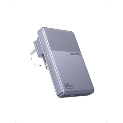 UGREEN Nexode Air Slim oplader, 65 W, USB C, snel, 3 poorten GaNInfinity Tech Compatible avec iPhone 17 Pro Max Air 16 15 14 13 12 11 Galaxy S26 S25 S24 Pixel 10 9 iPad MacBook Neo Air Pro M5 M4 M3 M2 M1 UGREEN Nexode Air Slim oplader, 65 W, USB C, snel, 3 poorten GaNInfinity Tech Compatible avec iPhone 17 Pro Max Air 16 15 14 13 12 11 Galaxy S26 S25 S24 Pixel 10 9 iPad MacBook Neo Air Pro M5 M4 M3 M2 M1