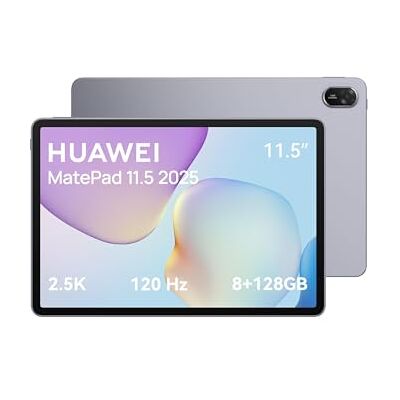 Huawei MatePad 11.5 2025 tablet, 2,5 K en 120 Hz FullView-display, dat visueel comfort garandeert, 8 + 128 GB, 10,100 mAh batterij, 40 W snel opladen, vier luidsprekers, 30 maanden garantie Huawei MatePad 11.5 2025 tablet, 2,5 K en 120 Hz FullView-display, dat visueel comfort garandeert, 8 + 128 GB, 10,100 mAh batterij, 40 W snel opladen, vier luidsprekers, 30 maanden garantie