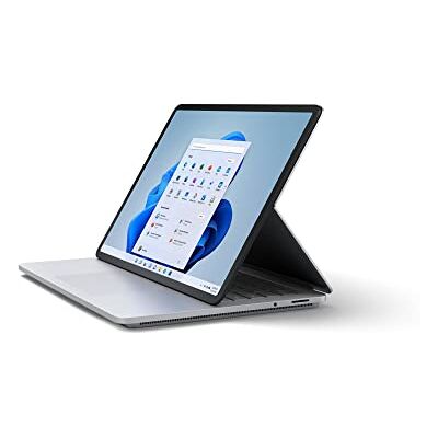 Microsoft Surface Laptop Studio, Laptop (Windows 11, 14,4 inch touchscreen, 32 GB RAM, 2 TB SSD, Intel Core i7, NVIDIA GeForce RTX 3050 Ti, platina, AZERTY-toetsenbord) Microsoft Surface Laptop Studio, Laptop (Windows 11, 14,4 inch touchscreen, 32 GB RAM, 2 TB SSD, Intel Core i7, NVIDIA GeForce RTX 3050 Ti, platina, AZERTY-toetsenbord)