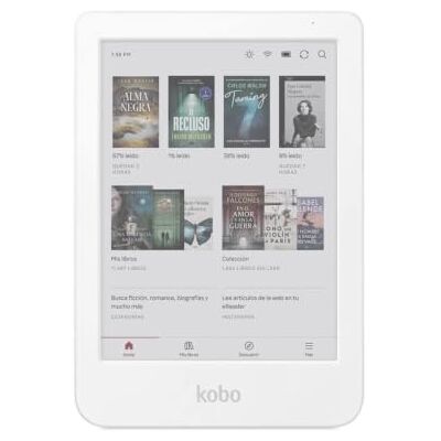 Kobo Clara Colour eReader, 6 inch Colour E Ink, waterdicht, wit Kaleido 3 Color E Ink 6 inch Dark Mode, waterdicht, e-books, audioboeken, 16 GB Kobo Clara Colour eReader, 6 inch Colour E Ink, waterdicht, wit Kaleido 3 Color E Ink 6 inch Dark Mode, waterdicht, e-books, audioboeken, 16 GB