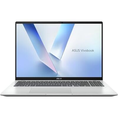 Asus Vivobook 16 M1607KA-MB171W Copilot+ PC Laptop WUXGA (AMD Ryzen AI 5 330, 16 GB RAM, 512 GB SSD, Radeon 820M, Windows 11 Home), koud zilver, Tec. QWERTY ESP Asus Vivobook 16 M1607KA-MB171W Copilot+ PC Laptop WUXGA (AMD Ryzen AI 5 330, 16 GB RAM, 512 GB SSD, Radeon 820M, Windows 11 Home), koud zilver, Tec. QWERTY ESP