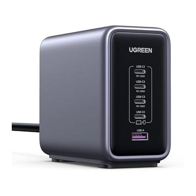 UGREEN Nexode 300 W USB C oplader station PD3.1 140 W snel opladen GaN Tech Compatibel met MacBook Pro Air Neo M5 M4 M3 M2 M1 iPad iPhone Pro Max Air 17 16 15 14 13 12 Galaxy S26 S25 S24 S23 Pixel 10 UGREEN Nexode 300 W USB C oplader station PD3.1 140 W snel opladen GaN Tech Compatibel met MacBook Pro Air Neo M5 M4 M3 M2 M1 iPad iPhone Pro Max Air 17 16 15 14 13 12 Galaxy S26 S25 S24 S23 Pixel 10
