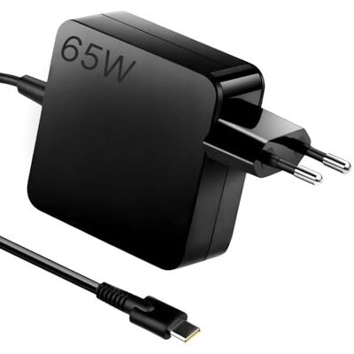 Sh. 65 W USB-C-oplader voor laptop, compatibel met MacBook Air/Pro, Dell XPS 13/15, Latitude 5300/5400/5410/7390/7490, Lenovo, HP Spectre x360, Envy x360, EliteBook 830/840/850, ASUS ZenBook, Acer Sh. 65 W USB-C-oplader voor laptop, compatibel met MacBook Air/Pro, Dell XPS 13/15, Latitude 5300/5400/5410/7390/7490, Lenovo, HP Spectre x360, Envy x360, EliteBook 830/840/850, ASUS ZenBook, Acer