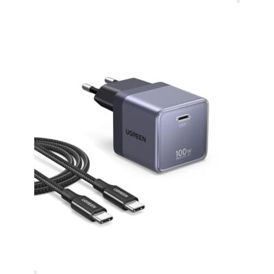 UGREEN Nexode Air 100 W USB C snellader GaN Il Tech met kabel Kleiner, compatibel met MacBook Neo Air Pro M5 M4 M3 M2 M1 iPad iPhone 17 Pro Max 16 15 14 13 12 Galaxy S26 S25 S24 Pixel UGREEN Nexode Air 100 W USB C snellader GaN Il Tech met kabel Kleiner, compatibel met MacBook Neo Air Pro M5 M4 M3 M2 M1 iPad iPhone 17 Pro Max 16 15 14 13 12 Galaxy S26 S25 S24 Pixel