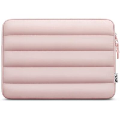 TECOOL Puffy 15 15,6 inch laptoptas voor 15,6 inch Lenovo Ideapad Thinkpad HP Pavilion Dell Acer ASUS Chromebook Samsung, MacBook Pro 16 M3 M2 M1 2023, waterdichte pc-hoes, roze TECOOL Puffy 15 15,6 inch laptoptas voor 15,6 inch Lenovo Ideapad Thinkpad HP Pavilion Dell Acer ASUS Chromebook Samsung, MacBook Pro 16 M3 M2 M1 2023, waterdichte pc-hoes, roze