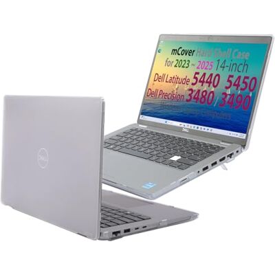 mCover Hoes alleen compatibel met Dell Latitude 5440 5450/Precision 3480 3490 Series 2023 ~ 2024 14 inch (niet geschikt voor andere Dell-modellen) Transparant mCover Hoes alleen compatibel met Dell Latitude 5440 5450/Precision 3480 3490 Series 2023 ~ 2024 14 inch (niet geschikt voor andere Dell-modellen) Transparant