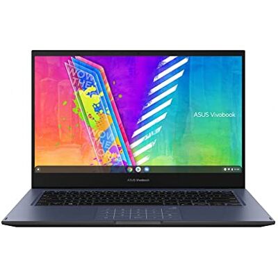 Asus VivoBook Go 14 Flip TP1400KA-EC040WS 14 inch Full HD Celeron N4500, 4 GB RAM, 128 GB eMMC, UHD Graphics, Windows 11 Home in S-mode) blauw t Asus VivoBook Go 14 Flip TP1400KA-EC040WS 14 inch Full HD Celeron N4500, 4 GB RAM, 128 GB eMMC, UHD Graphics, Windows 11 Home in S-mode) blauw t
