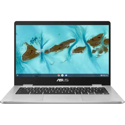 Asus Chromebook C424 14 inch anti-reflecterend HD-display Intel Celeron N4020 8 GB RAM 64 GB eMMC Intel UHD Graphics 600 ChromeOS QWERTZ-toetsenbord zilver Asus Chromebook C424 14 inch anti-reflecterend HD-display Intel Celeron N4020 8 GB RAM 64 GB eMMC Intel UHD Graphics 600 ChromeOS QWERTZ-toetsenbord zilver