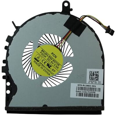 Power4Laptops Ventilateur pour ordinateurs portables compatible avec HP Envy 15-ae020TX Power4Laptops Ventilateur pour ordinateurs portables compatible avec HP Envy 15-ae020TX