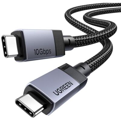 UGREEN Nexode USB C-kabel, 240 W, snel opladen, Gen2, 10 Gbit/s, video 4K Type C PD 3.1, compatibel met MacBook Laptop iPhone 17 Pro Max Air Galaxy S26 25 Plus Ultra iPad. UGREEN Nexode USB C-kabel, 240 W, snel opladen, Gen2, 10 Gbit/s, video 4K Type C PD 3.1, compatibel met MacBook Laptop iPhone 17 Pro Max Air Galaxy S26 25 Plus Ultra iPad.