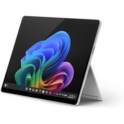 Microsoft Surface Pro (oplader niet inbegrepen) Copilot + PC 13 inch touchscreen Snapdragon X Plus 16 GB RAM 256 GB SSD Nieuwste model, 11e editie Platina Microsoft Surface Pro (oplader niet inbegrepen) Copilot + PC 13 inch touchscreen Snapdragon X Plus 16 GB RAM 256 GB SSD Nieuwste model, 11e editie Platina
