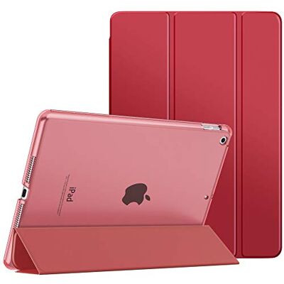 MoKo Slanke harde achterkant met standaard voor iPad 10,2 inch voor iPad 9(^>e) generatie 2021/iPad 8(^>e) generatie 2020/iPad 7(^>e) generatie 2019, automatische slaap/waakfunctie, rood Slim Stand Hard Back Shell Smart Cover Case with Translucent Frost MoKo Slanke harde achterkant met standaard voor iPad 10,2 inch voor iPad 9(^>e) generatie 2021/iPad 8(^>e) generatie 2020/iPad 7(^>e) generatie 2019, automatische slaap/waakfunctie, rood Slim Stand Hard Back Shell Smart Cover Case with Translucent Frost