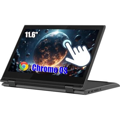 Lenovo Chromebook 300e 2-in-1 laptop met Intel Celeron N4020 touchscreen, 11,6 inch (1366 x 768), 4 GB RAM, 32 GB eMMC, Japans toetsenbord (QWERTY, Chrome OS (gereviseerd) Lenovo Chromebook 300e 2-in-1 laptop met Intel Celeron N4020 touchscreen, 11,6 inch (1366 x 768), 4 GB RAM, 32 GB eMMC, Japans toetsenbord (QWERTY, Chrome OS (gereviseerd)