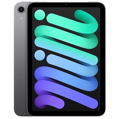 Apple iPad mini (A17 Pro): 8,3 inch Liquid Retina-display, 256 GB, Wi-Fi 6E, 12 MP camera's voor/achter, Touch ID, batterijduur van de hele dag Space Grey Apple iPad mini (A17 Pro): 8,3 inch Liquid Retina-display, 256 GB, Wi-Fi 6E, 12 MP camera's voor/achter, Touch ID, batterijduur van de hele dag Space Grey