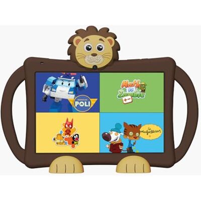 LOGICOM Logikids Star Kindertablet – 10,1 inch – 3 tot 8 jaar – Android 15 – WiFi 6-4 GB RAM – 64 GB + 256 GB – educatief en speels met siliconen beschermhoes – kinderbeveiliging – Kidjo 6 maanden gratis LOGICOM Logikids Star Kindertablet – 10,1 inch – 3 tot 8 jaar – Android 15 – WiFi 6-4 GB RAM – 64 GB + 256 GB – educatief en speels met siliconen beschermhoes – kinderbeveiliging – Kidjo 6 maanden gratis