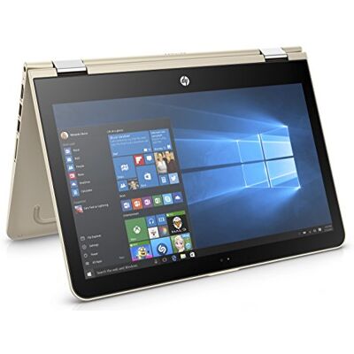HP Pavilion x360 13-u108na 2.40GHz i3-7100U 13.3" 1366 x 768Pixels Touchscreen Hybride (2-in-1) Zwart, Goud HP Pavilion x360 13-u108na 2.40GHz i3-7100U 13.3" 1366 x 768Pixels Touchscreen Hybride (2-in-1) Zwart, Goud
