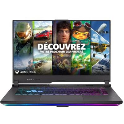 Asus ROG STRIX-G15-G513RM-HQ264W Gaming Laptop 15 inch 2,5 K WQHD 165 Hz & 3 ms (AMD Ryzen 7-6800H, RTX 3060 6G, RAM 16 GB DDR5, 512 GB SSD PCIe, Windows 11 Home) toetsenbord AZERTY RGB 4 Zone Asus ROG STRIX-G15-G513RM-HQ264W Gaming Laptop 15 inch 2,5 K WQHD 165 Hz & 3 ms (AMD Ryzen 7-6800H, RTX 3060 6G, RAM 16 GB DDR5, 512 GB SSD PCIe, Windows 11 Home) toetsenbord AZERTY RGB 4 Zone