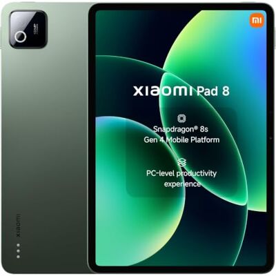 Xiaomi iPad 8, tablet 8+128 GB, dennengroen, Snapdragon® 8s Gen 4 11,2 inch tablet, 9200 mAh batterij, 144 Hz kristalhelder display, HyperAI, 2 jaar fabrieksgarantie + 1 jaar extra Xiaomi iPad 8, tablet 8+128 GB, dennengroen, Snapdragon® 8s Gen 4 11,2 inch tablet, 9200 mAh batterij, 144 Hz kristalhelder display, HyperAI, 2 jaar fabrieksgarantie + 1 jaar extra