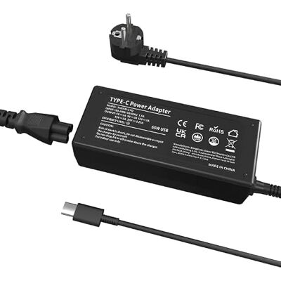 LIUDLIAE 65 W USB C-oplader voor Lenovo ThinkPad T14 T480 L14 L15 E15, HP Spectre X360 EliteBook, Dell, Acer, ASUS, Huawei, MacBook Pro, Samsung, LG, 45 W Type C Chromebook Laptop Charger LIUDLIAE 65 W USB C-oplader voor Lenovo ThinkPad T14 T480 L14 L15 E15, HP Spectre X360 EliteBook, Dell, Acer, ASUS, Huawei, MacBook Pro, Samsung, LG, 45 W Type C Chromebook Laptop Charger