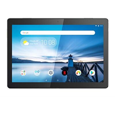 Lenovo TAB M10 Tablet, 10,1 inch Full HD IPS-display, Qualcomm Snapdragon 450 processor, 32 GB geheugen, uitbreidbaar tot 256 GB, 3 GB RAM, WIFI+LTE, 2 speakers, Android Pie, Slate Black Lenovo TAB M10 Tablet, 10,1 inch Full HD IPS-display, Qualcomm Snapdragon 450 processor, 32 GB geheugen, uitbreidbaar tot 256 GB, 3 GB RAM, WIFI+LTE, 2 speakers, Android Pie, Slate Black