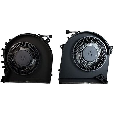 Power4Laptops Version 12 Volts GeForce GTX10 Graphique Ventilateur pour Ordinateurs Portables (Paire) Compatible avec HP Omen 17-cb1075ng Power4Laptops Version 12 Volts GeForce GTX10 Graphique Ventilateur pour Ordinateurs Portables (Paire) Compatible avec HP Omen 17-cb1075ng