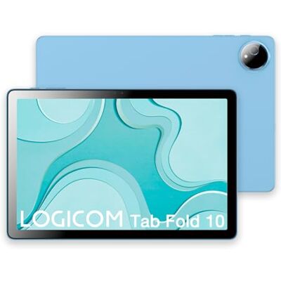 LOGICOM Fold 10 Tablet Android 15 Folio Gartuit 10,1 inch HD IPS 6 GB RAM 128 GB + 256 GB WiFi 6 Octa-Core USB C 8 MP en 5 MP camera's batterij 6000 mAh blauw LOGICOM Fold 10 Tablet Android 15 Folio Gartuit 10,1 inch HD IPS 6 GB RAM 128 GB + 256 GB WiFi 6 Octa-Core USB C 8 MP en 5 MP camera's batterij 6000 mAh blauw