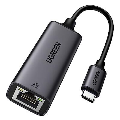 UGREEN USB C Ethernet Gigabit Thunderbolt naar RJ45 1Gbps Adapter (zwart) Compatibel met iPhone 17 Pro Max Air 16 15 MacBook iPad Air 2024 Surface 10 Galaxy S25 Ultra Tab S9 UGREEN USB C Ethernet Gigabit Thunderbolt naar RJ45 1Gbps Adapter (zwart) Compatibel met iPhone 17 Pro Max Air 16 15 MacBook iPad Air 2024 Surface 10 Galaxy S25 Ultra Tab S9