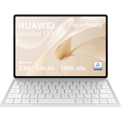 Huawei MatePad PaperMatte Edition WiFi-tablet, 2,8 K FullView display, 144 Hz, hoge beeldherhalingssnelheid, 12 GB + 256 GB, met toetsenbord, GoPaint app, gouden zijde design, ultra batterij Huawei MatePad PaperMatte Edition WiFi-tablet, 2,8 K FullView display, 144 Hz, hoge beeldherhalingssnelheid, 12 GB + 256 GB, met toetsenbord, GoPaint app, gouden zijde design, ultra batterij