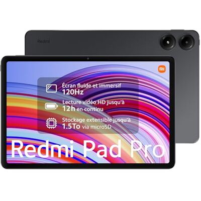 Xiaomi Redmi Pad Pro 12.1" 6GB/128GB Wi-Fi Grijs (Grafietgrijs) Xiaomi Redmi Pad Pro 12.1" 6GB/128GB Wi-Fi Grijs (Grafietgrijs)