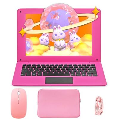 AKEDA Mini-laptop, 10,1 inch, N4000, 8 GB RAM, 128 GB geheugen, licht netbook voor kinderen, studenten, thuis, QWERTY-toetsenbord, Engels AKEDA Mini-laptop, 10,1 inch, N4000, 8 GB RAM, 128 GB geheugen, licht netbook voor kinderen, studenten, thuis, QWERTY-toetsenbord, Engels