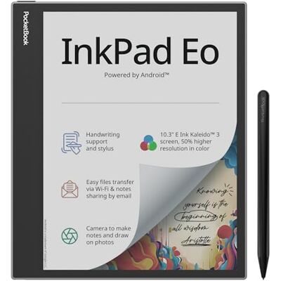 PocketBook InkPad Eo eReader 10,3 inch 64 GB Misty Grey PocketBook InkPad Eo eReader 10,3 inch 64 GB Misty Grey